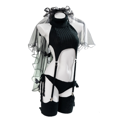 BOLOLI性感私房花嫁毛衣