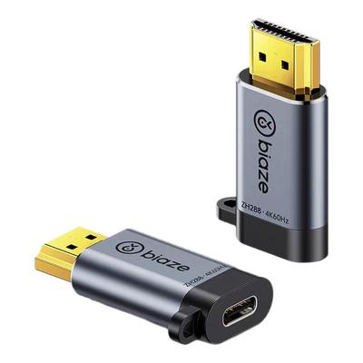 毕亚兹HDMI转Type-C转接头线