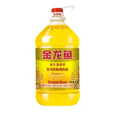 金龙鱼特香型花生油整箱4桶