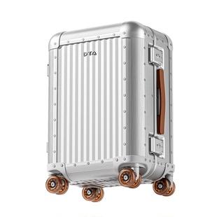 DTA全铝镁合金行李箱新款金属商务拉杆箱20寸登机旅行皮箱子男女