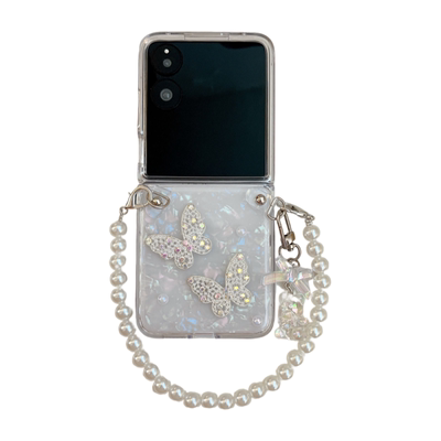 适用华为Purax小米MixFlip2折叠屏手机壳膜一体荣耀MagicVFlip2手链摩托罗拉Razr50三星zflip7斜跨60Ultra绳