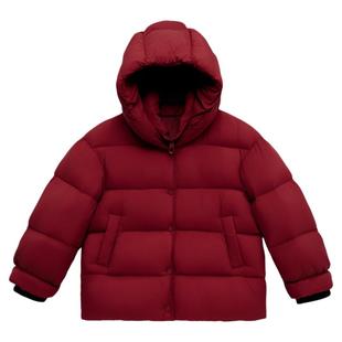 图图小象童装女童羽绒服短款2025新款儿童冬季加厚保暖冬装上衣
