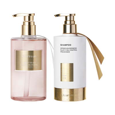 香氛沐浴露洗发水组合