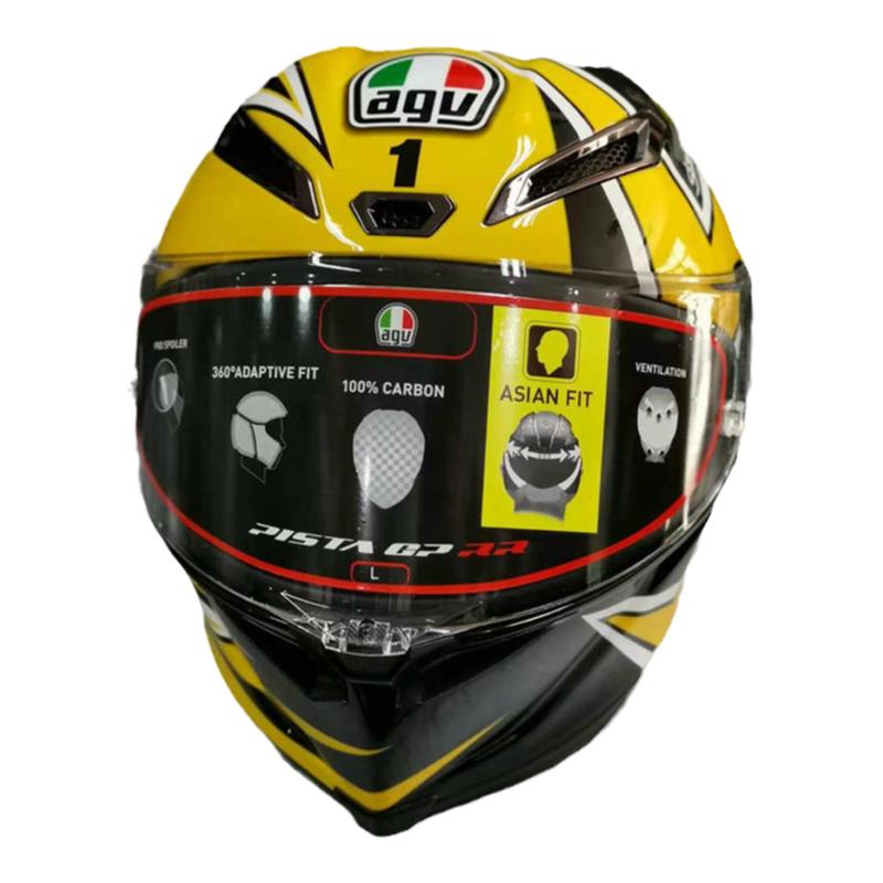 AGV Pista GP RR LAGUNA SECA 2005罗西退役纪念碳纤摩托车头盔