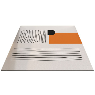 入户门地垫免洗可擦懒人pvc脚垫新款简约玄关进门口垫子门前地毯