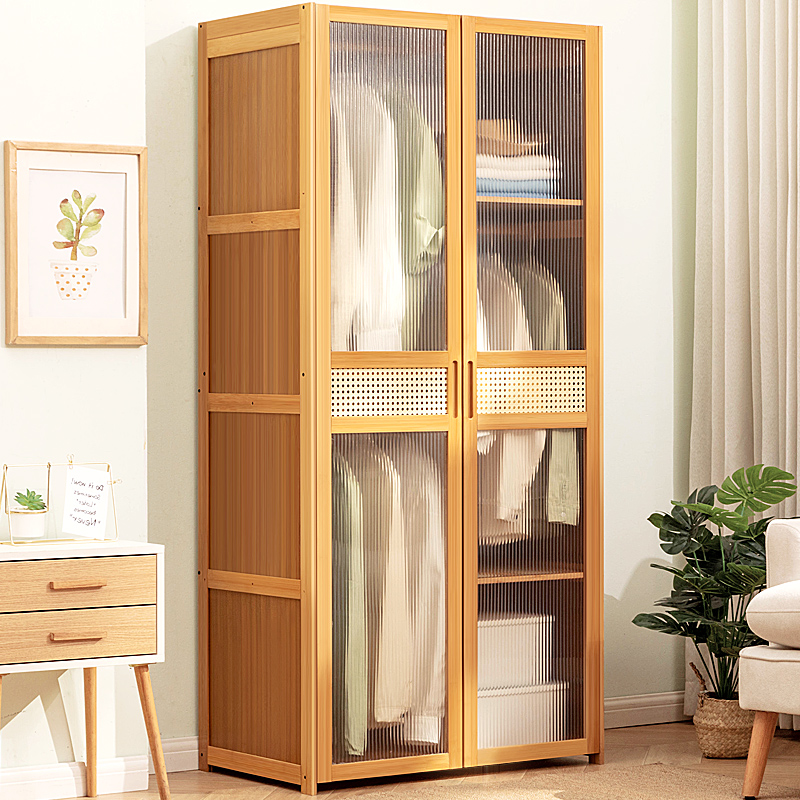 挂衣架落地衣帽架卧室简易衣柜挂衣服架子挂衣杆置物架收纳架家用