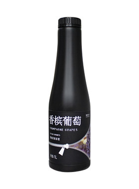 香槟葡萄水蜜桃冲饮奶茶店浓缩