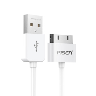 品胜适用苹果iPad充电线4S宽口数据线ipad1代老款iPad2充电器ipad3大头平板4手机冲电头iPod touch4老式宽头