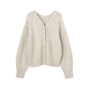 组曲简约气质温柔适宜前后可穿亮片纱线开衫女ONWARD