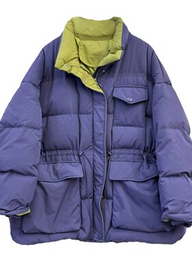 宛宛家90绒羽绒服百搭时尚