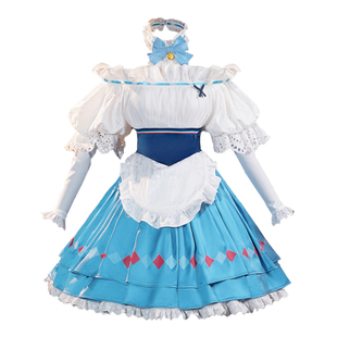 明日方舟远行前的野餐纯烬艾雅法拉cos服奶羊cosplay动漫女咿哟咪