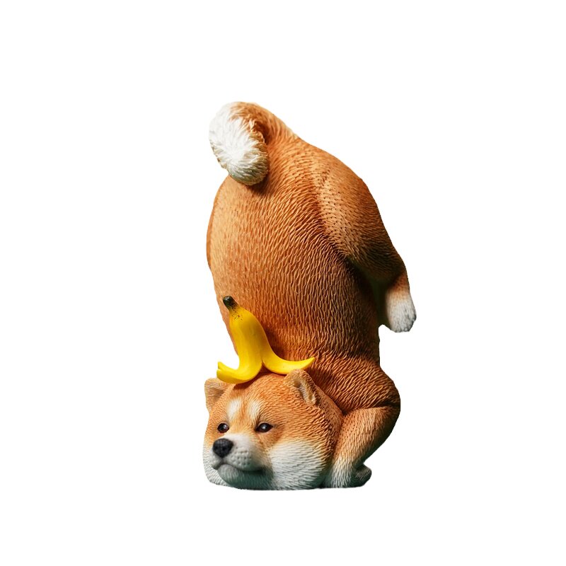 柴犬模型柴犬手办狗手办狗摆件