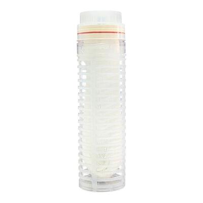 PVDF超滤膜滤芯家用净水器通用10寸平口插口可拆洗中空纤维手洗UF