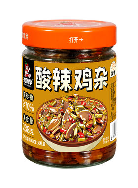 湘同学酸辣鸡杂下饭菜