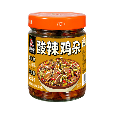 湘同学酸辣鸡杂下饭菜