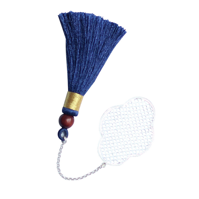 窗银花丝手工银金属纯银简约复古创意中国风古风高考礼物小书签