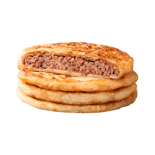 和标准 黑猪肉馅饼前腿肉烧饼营养儿童早餐半成品加热即食酥皮饼