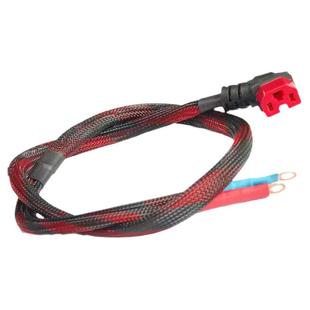 电动车品字插头电源线连接线逆变转换公母对接大功率锂 电池接口