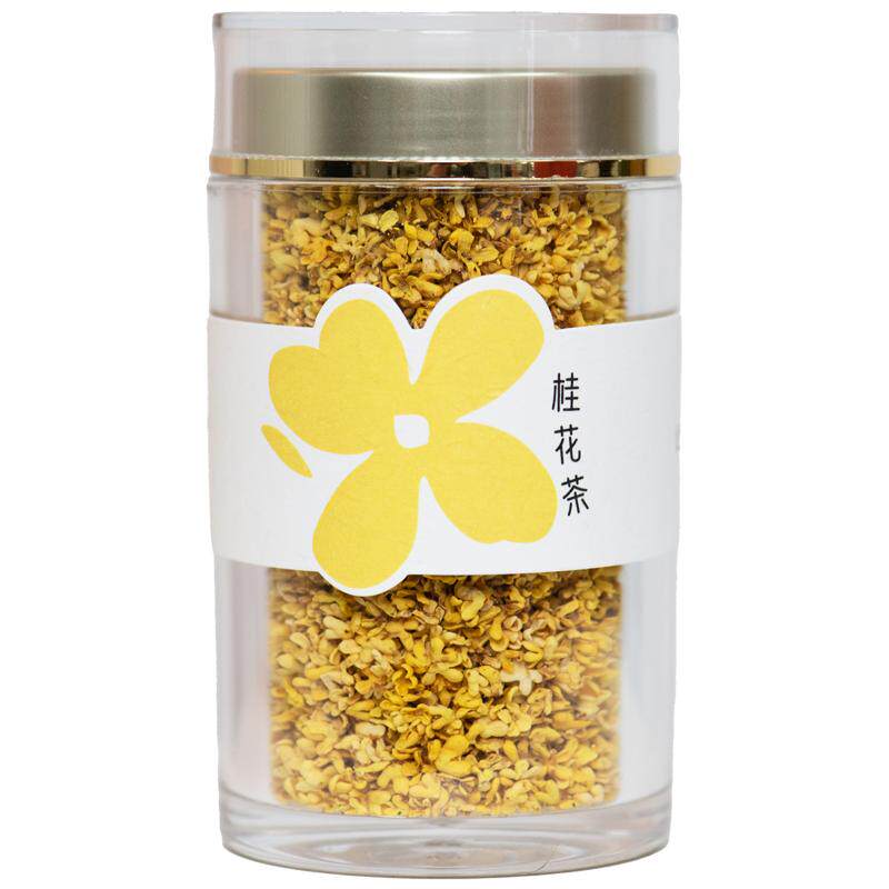 茶在深巷桂花茶干桂花秋季桂花茶20g罐装