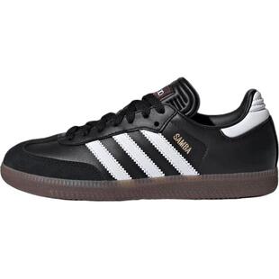 【自营】三叶草adidas Samba Indoor舒适耐磨德训鞋黑色IF1945