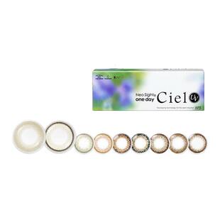 日本直邮Neo Sight Ciel UV日抛美瞳清透水润彩色隐形眼镜30正品