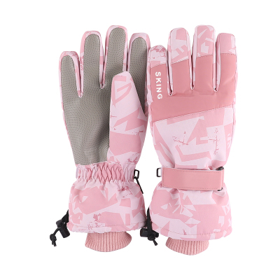 滑雪手套女冬季防水骑行防寒保暖