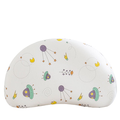 纯棉儿童枕套月牙硅胶睡眠婴儿宝宝枕头套n5平替全棉秋冬方程式n3