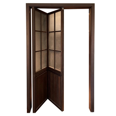 法式复古格子门实木门