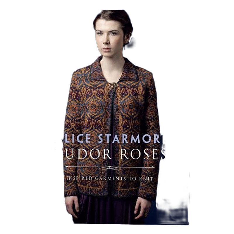 英文原版 Tudor Roses 都铎玫瑰 针织毛衣图案和编织书 英文版 进口英语原版书籍