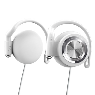 森麦挂耳式运动跑步手机电脑有线控耳麦头戴耳挂式耳机不伤耳男女