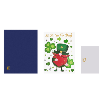 恭吉福圣帕特里克节卡片