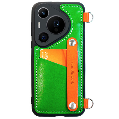 斜挎可背华为p80系列高级手机壳