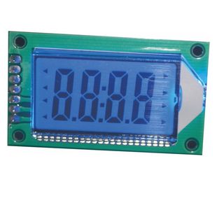 串口SPI4位段码模组液晶屏幕LCD定制喷气枪小尺寸黑白点阵屏