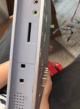 【议价-可维修】工控触摸屏显示器HT8121MAC 带USB SD卡槽 音频 /