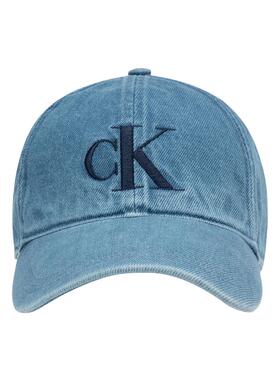 CK男女复古刺绣弯檐牛仔棒球帽