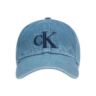 【父亲节礼物】CK Jeans男女情侣刺绣徽标复古鸭舌帽牛仔棒球帽