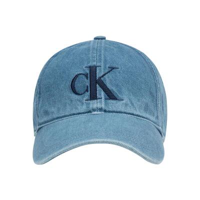 CK男女复古刺绣弯檐牛仔棒球帽