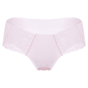 「LA」Romy·柔情脉络|静感系列*无痕牛奶丝舒适蕾丝纯欲内裤女