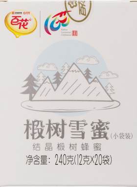 百花椴树雪蜜袋蜜240g