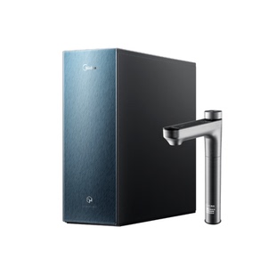 美的星河真沸腾净热直饮过滤家用加热0阻垢剂厨下净水器1800G