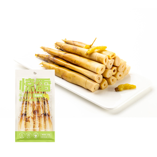 驿凤祥安吉特产惊雷笋手剥笋开袋即食新鲜竹笋干休闲小吃零食