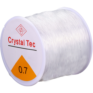 耐磨透明水晶弹力线手串绳穿珠子的串珠绳佛珠文玩线穿手链的绳子