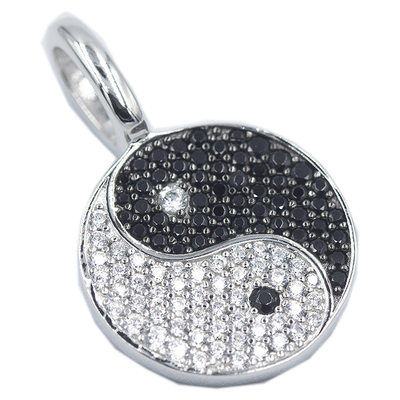 WBJ定制珠宝银银情侣项链