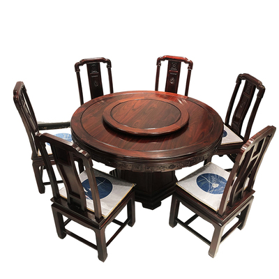 印尼黑酸枝圆桌视频挑选白胚