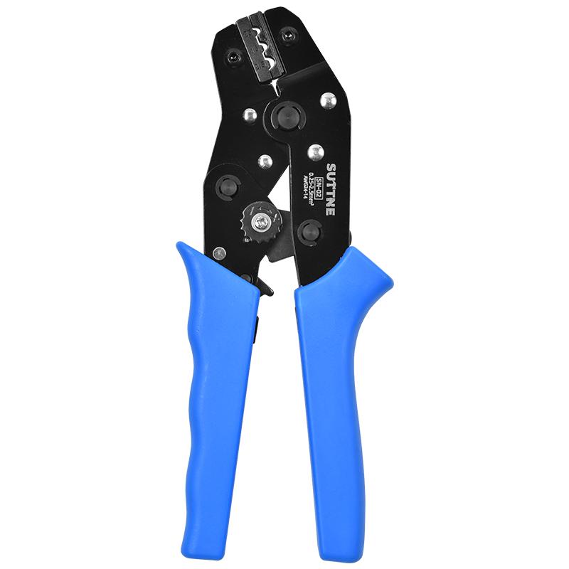 壓線鉗SUTTNE杜邦線連接器裸端子插簧xh2.54電工冷壓端子壓線鉗sn