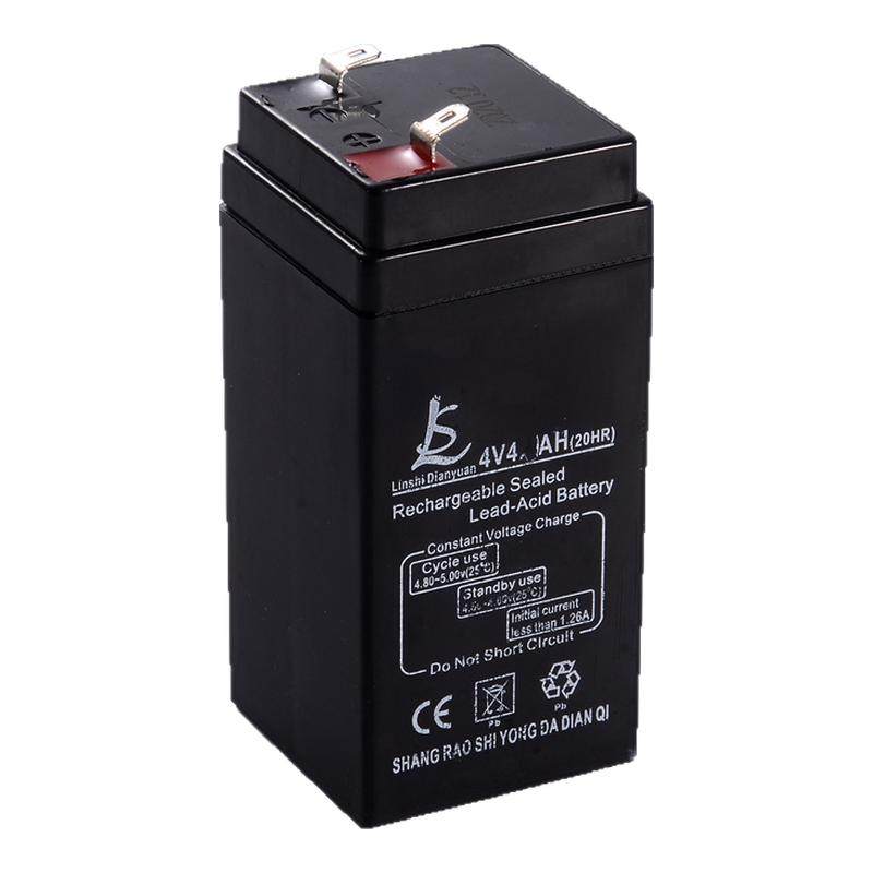 电子秤电池包邮专用台称通用4伏蓄电池4v4ah20hr童车6V玩具车电瓶