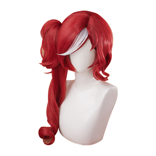 三分妄想第五人格祭司cos绯假发分体卷马尾魔女祭祀假毛真理之下
