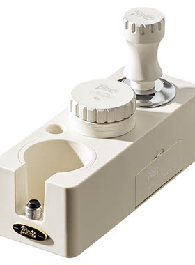 Bincoo咖啡压粉底座压粉锤布粉器底座三件套咖啡器具收纳工具全套