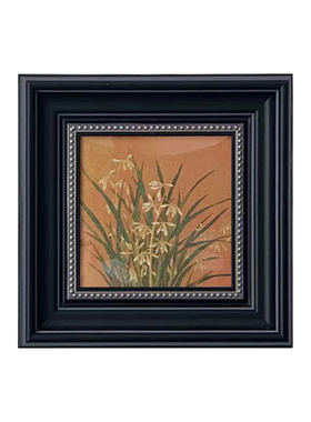 高级感中古风餐厅油画布装饰画