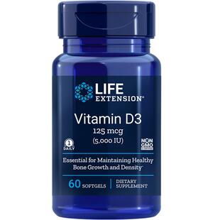 沿寿LIFE成人维生素d备孕补钙片维他命d5000iu活性25羟基维生素d3